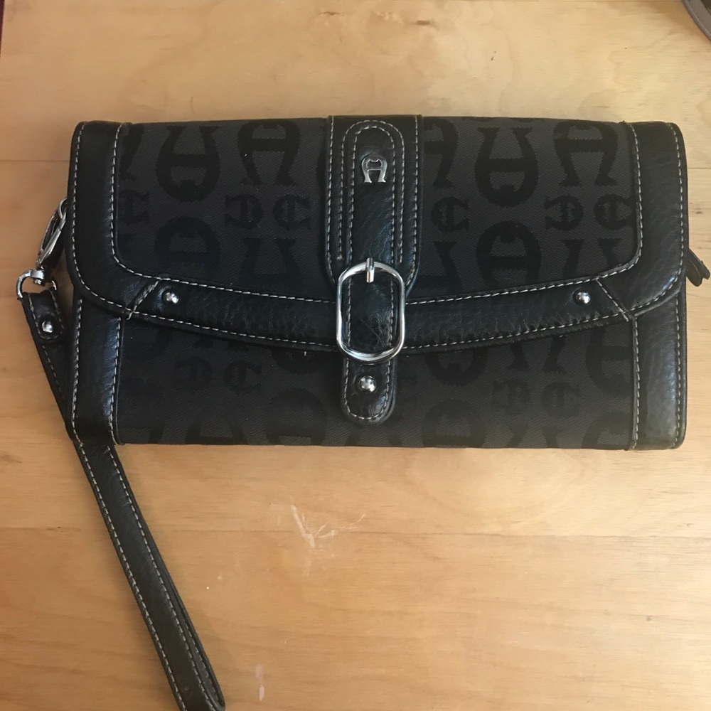 Etienne Aigner MonoGrammed Wallet